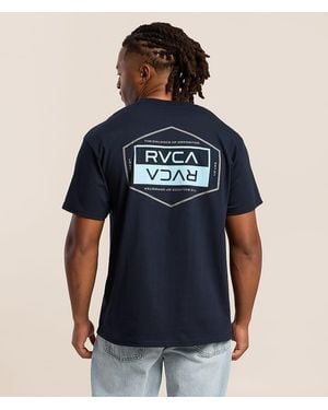 RVCA Double Take T-Shirt - Blue