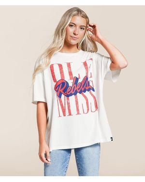 Gameday Social Ole Miss Rebels T-Shirt - Red