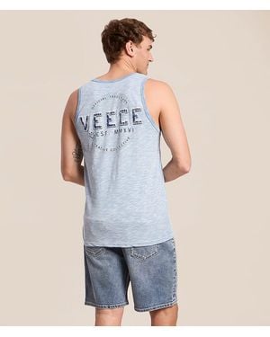 Veece Static Echo Tank Top - Blue