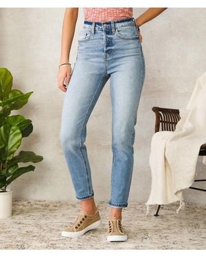 Willow & Root The Mom Jean - Blue