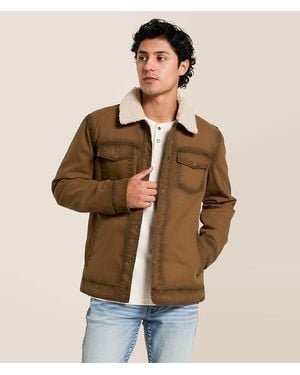 Gentry County Washed Canvas Jacket - Natural