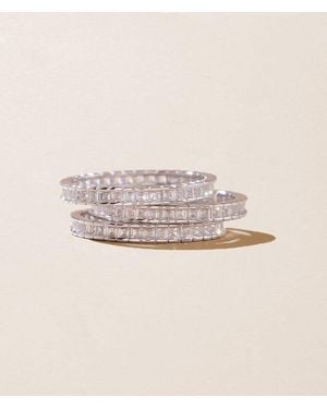Sahira Jewelry Design 3 Pack Allegra Ring Set - Natural