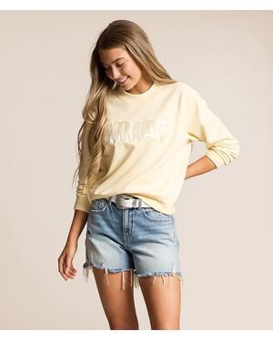 Ariat Tonal Logo Pullover - Blue