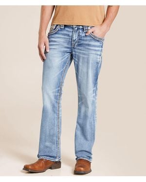 Rock Revival Cladus Boot Stretch Jean - Blue