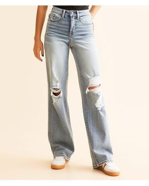 Buckle Black Fit No. 35 Wide Leg Stretch Jean - Blue