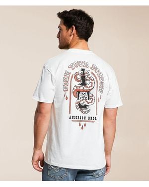 Anderson Bros Pick Your Poison T-Shirt - White