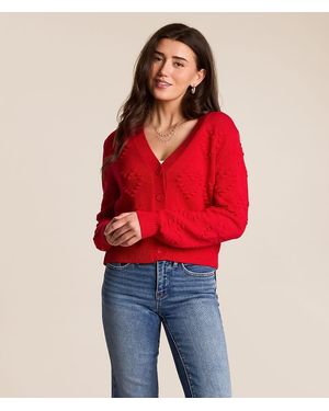Z Supply All Yours Cardigan Sweater - Red