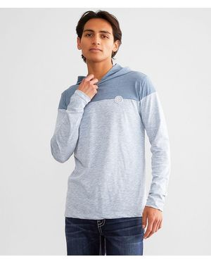 Veece Minimalist Hoodie - Blue