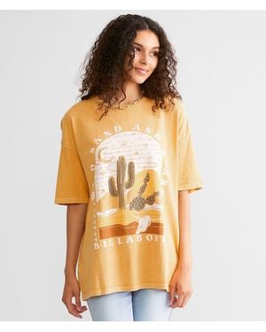 Billabong Desert Days Oversized T-Shirt - Orange