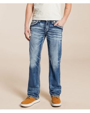Rock Revival Keegan Boot Stretch Jean - Blue