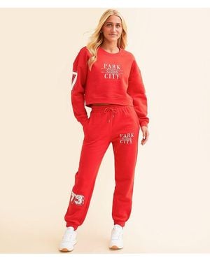 FITZ + EDDI Park City Utah Jogger - Red