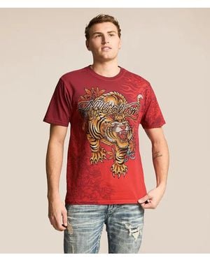 Affliction Primitive Wrath T-Shirt - Red