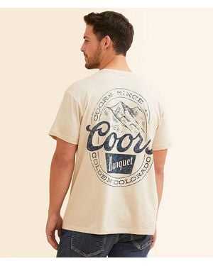 Changes Coors Oval Badge T-Shirt - Natural