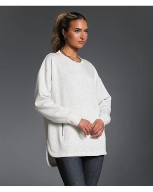 Buckle Black Heathered Pullover - Gray