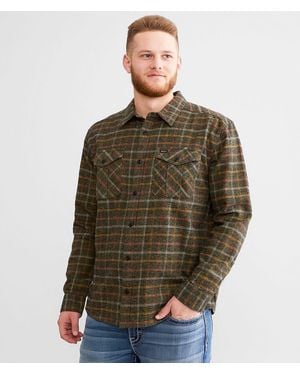 RVCA Hughes Flannel Shirt - Green