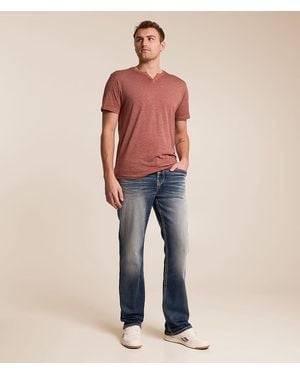 Buckle Black Vintage Nine Straight Stretch Jean - Orange