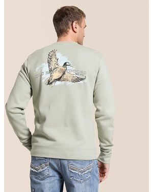 Old Row The Outdoors Mallard Pullover - Natural