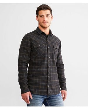 Outpost Makers Flannel Shirt - Black