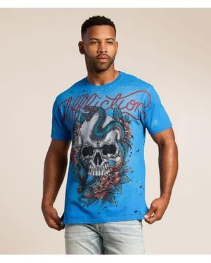 Affliction Sandstorm Venom T-Shirt - Blue