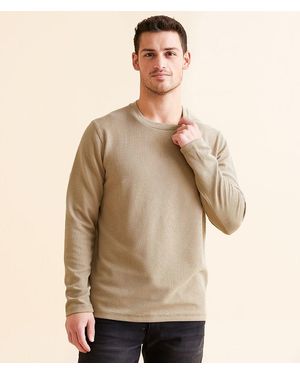 RVCA Cable Waffle Pullover - Natural