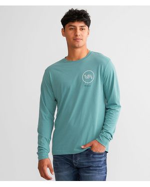 RVCA Duals Sport T-Shirt - Blue
