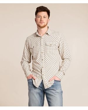 Gentry County Cowboy Athletic Performance Stretch Shirt - Natural