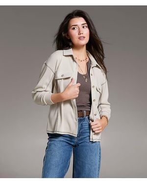 BKE Brushed Thermal Shirt - Gray