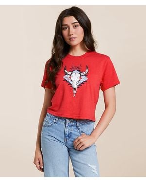 Ariat Western Skull T-Shirt - Red