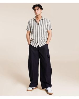 American Stitch Baggy Twill Cargo Pant - Blue