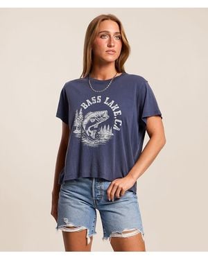 The Laundry Room Bass Lake T-Shirt - Blue