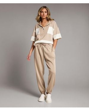 BKE Solid Knit Jogger - Gray