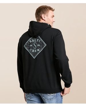 Salty Crew Tippet Fill Hooded Sweatshirt - Black