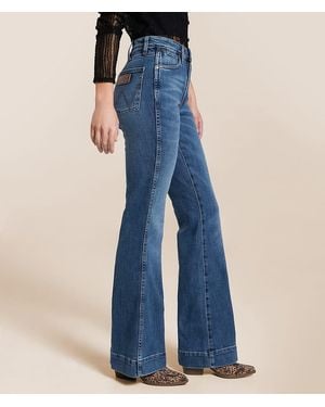 Wrangler Retro Bailey Trouser Stretch Jean - Blue