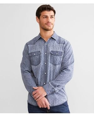 Flag & Anthem Mena Vintage Shirt - Blue