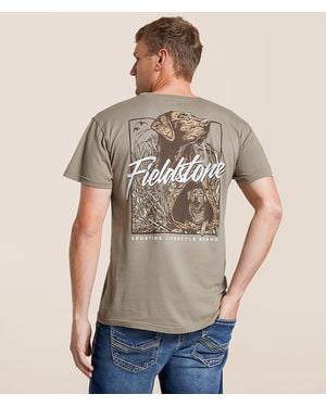 Fieldstone The Blind T-Shirt - Natural