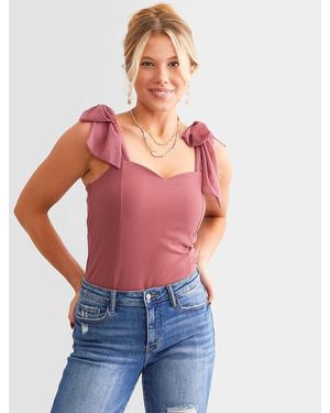 Daytrip Sweetheart Tank Top - Red
