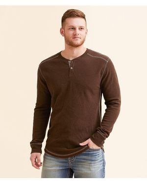 BKE Ottoman Henley - Brown