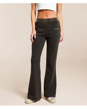 Miss Me Embroidered Track Suit Sweatpant - Gray