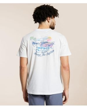 Chubbies The Captain's License T-Shirt - White