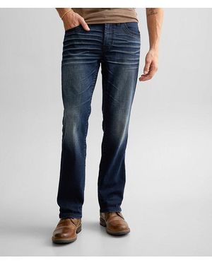 Salvage Mayhem Straight Stretch Jean - Blue