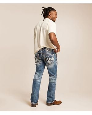 Rock Revival Henry Boot Stretch Jean - Blue