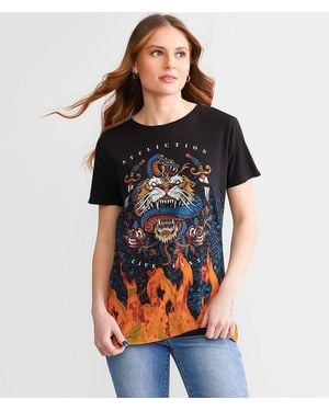 Affliction Brawl City T-Shirt - Black