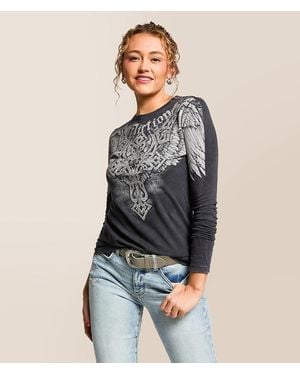 Affliction Eternal Throne T-Shirt - Blue