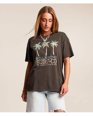 Billabong Around The World T-Shirt - Brown