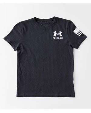 Under Armour Boys - Freedom Flag T-shirt - Blue