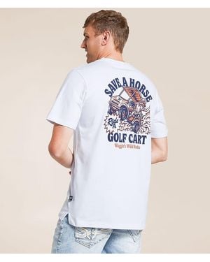 Waggle Wild Rodeo T-Shirt - White
