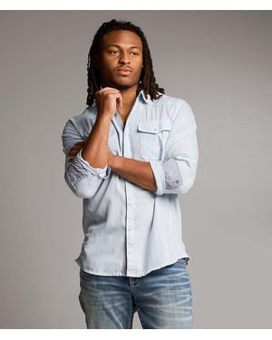 BKE Solid Standard Shirt - Gray