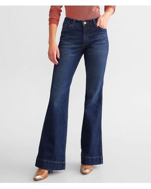 Wrangler Retro Trouser Stretch Jean - Blue
