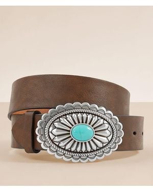 Ariat Stone Basic Leather Belt - Brown