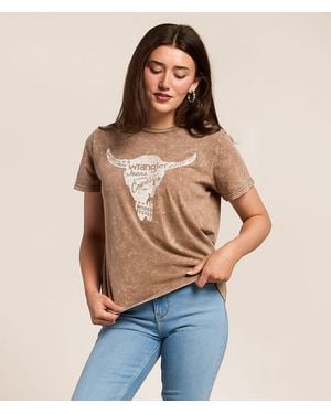 Wrangler Steerhead T-Shirt - Blue